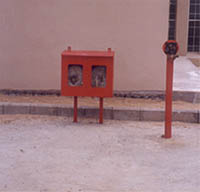 Hydrant Post Hase Box with 